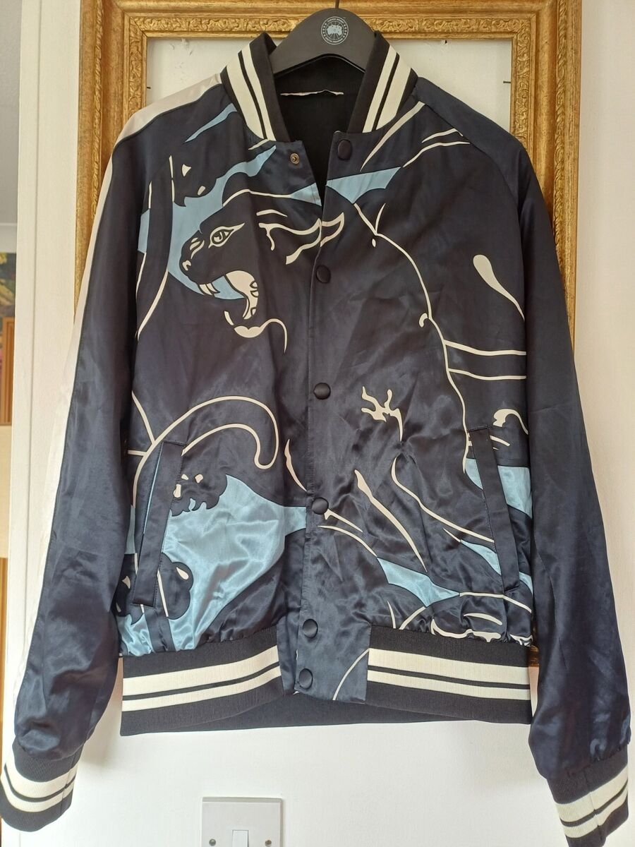 Valentino Spa Garavani Souvenir Panther Bomber Jacket Size Valentino Spa Garavani Souvenir Panther Bomber Jacket Size