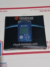 Sega Dreamcast Visual Memory Unit VMU Model HKT-7000 OEM Smoke Blue NEW