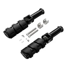 Passenger Footpeg Footrest Mount Bracket For Harley Davidson Softail 18-24 Black