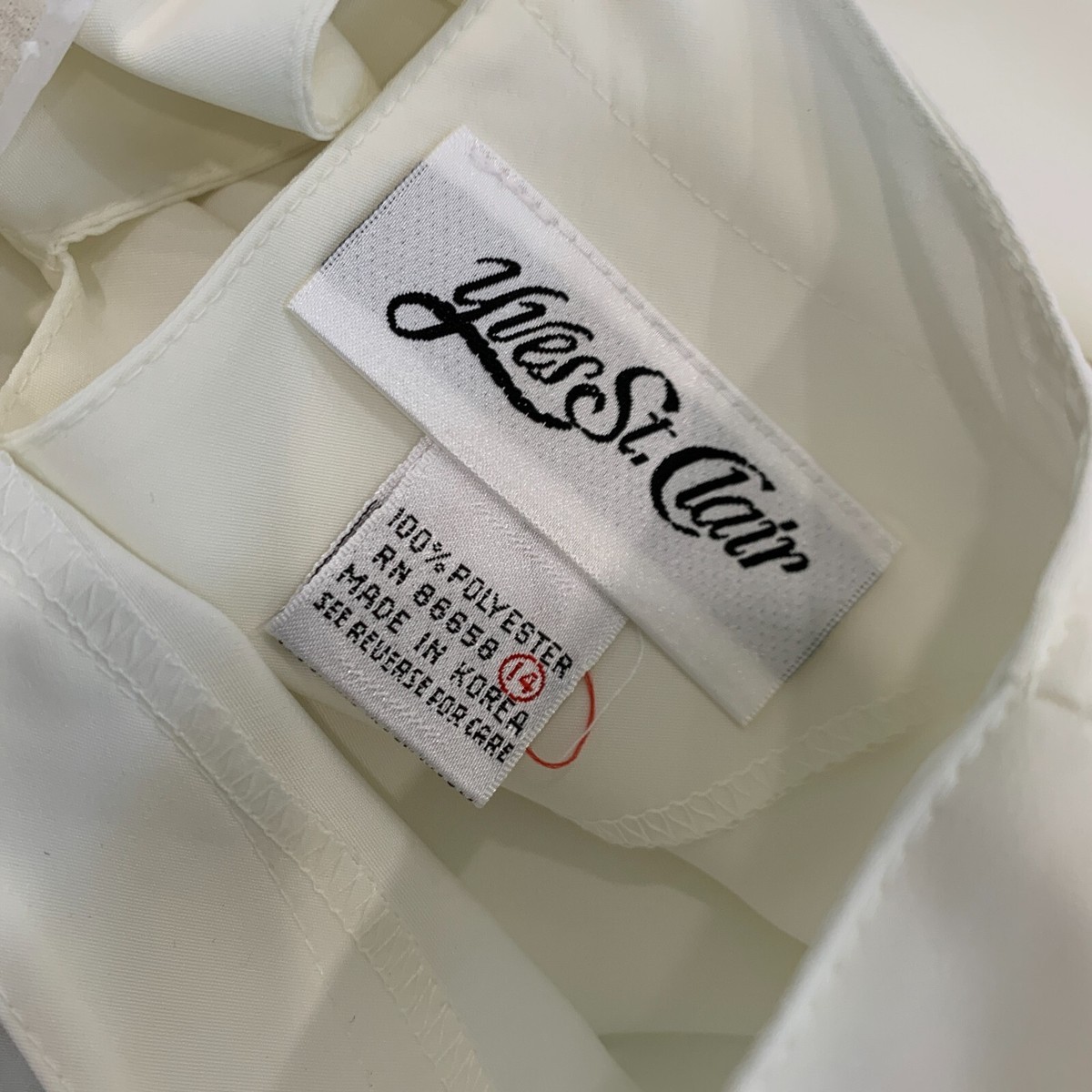 vintage an・an no.14 Vintage Yves St Clair Cream Career Blouse Shirt Size 14 NWT | eBay