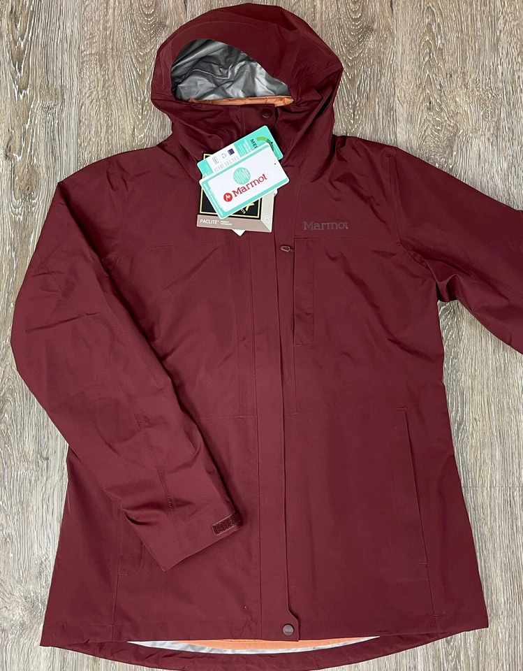 Marmot Womens Minimalist Component Red Maroon Peach Puffer 3 in 1 Jacket Size XL - Image 2 of 4