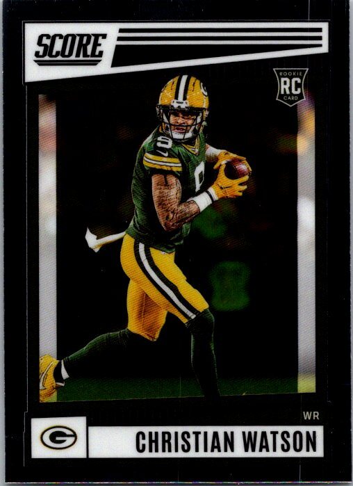 2022 Panini Chronicles #SP-367 Christian Watson Score Premium Rookies