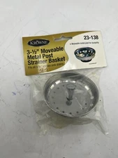 Krowne 23-138 Sink Strainers & Stoppers Replacement Movable Post Basket Sink
