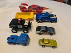 Vintage Toy Car and Parts Lot of 7 Tonka Remco Hong Kong 1980s Diecast Porsche
