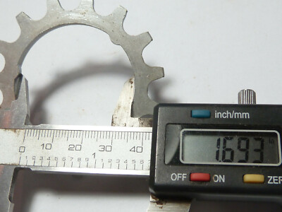 Sachs Maillard Sprocket.cogs pignon vintage 14 T Argent silver NOS