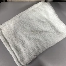 Baby Blue Cloud Sherpa Children's Blanket 40x60 Polyester Faux Soft Warm Throw