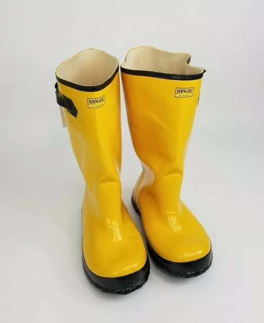 servus yellow rubber boots