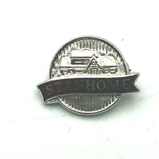 STANHOME Lapel Pin STANLEY Home Products Advertising Vintage Small Employee Pin