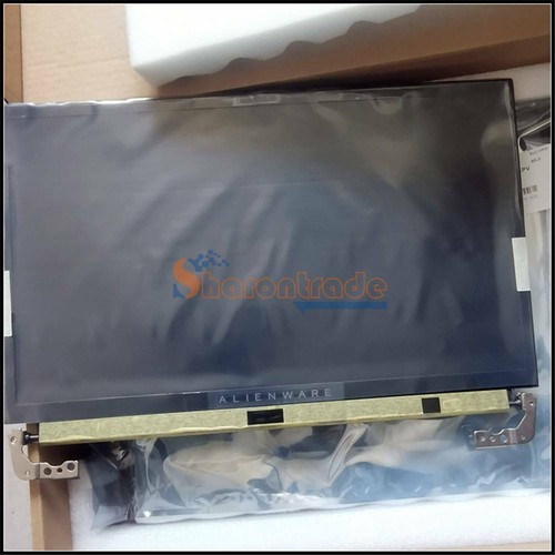 DELL Alienware Area 51m P38E 17.3" LCD Screen Complete ASSEMBLY Black - Picture 2 of 3