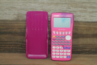 Casio fx-9750GII PK Graphing Calculator Pink Large Display Handheld  Battery Regular Key