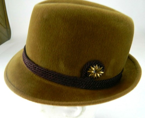 Vintage Resistol Fedora Hat Size 7 Self 