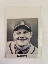 Red Barrett Boston Braves 1949 Complete Featured Baseball Panel