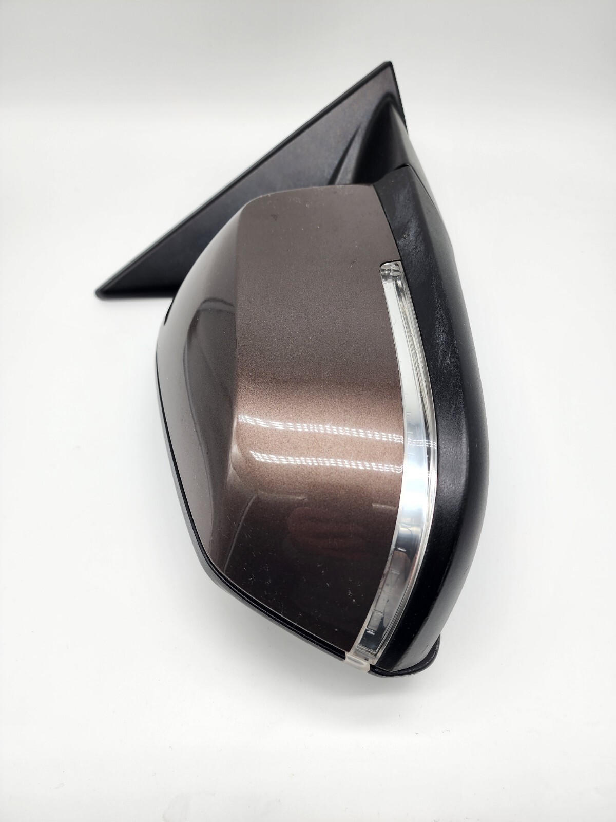 1215 OEM BMW E84 X1 Right Passenger Side Mirror Heated Auto Dim Brown