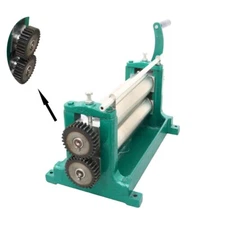 3.4"*12.2" Beeswax Foundation Milling Machine Manual Wax Ribbons Equipment