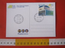 A.16 ITALIA ANNULLO CANCEL 2009 ROMA FESTIVAL FILATELIA OFFICIAL CARD GULLER