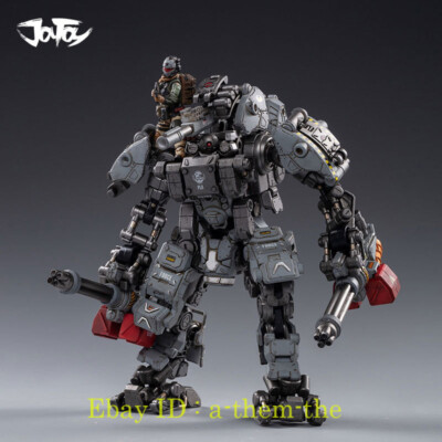 (In-Stock @ a-team-the)JOYTOY STEEL BONE ARMOR H05 Mecha 1/25 Light Grey Version