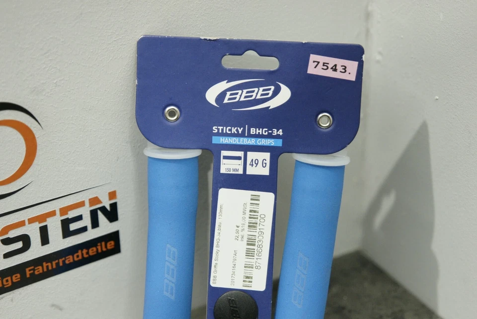 BBB BHG-34 Sticky Griffe Lenkergriffe Blau NEU - Bild 2 von 4