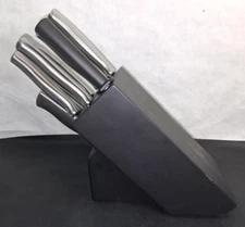 Crofton Cutlery Knife Set 9 Piece Kitchen Knife Set Chef Steak Knives Sharpener