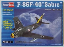 1/72 F-86F-40 Sabre Export “Easy Assembly” Hobby Boss #80259 Factory Sealed MISB