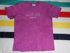 VTG 90s Nautica Hawaiian Shores Surf USA Made Purple Tie Dye Tee T-Shirt XL
