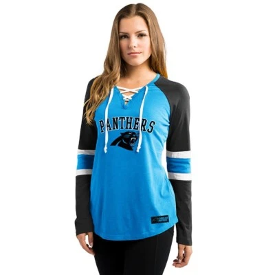 NFL Damen Shirt Carolina Panthers Winning Style Women's Girls Football Ladies