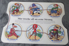 Bierdeckel *  Mer trecke all an eene Strang  *  1998  Frankenheim Alt * Sammler