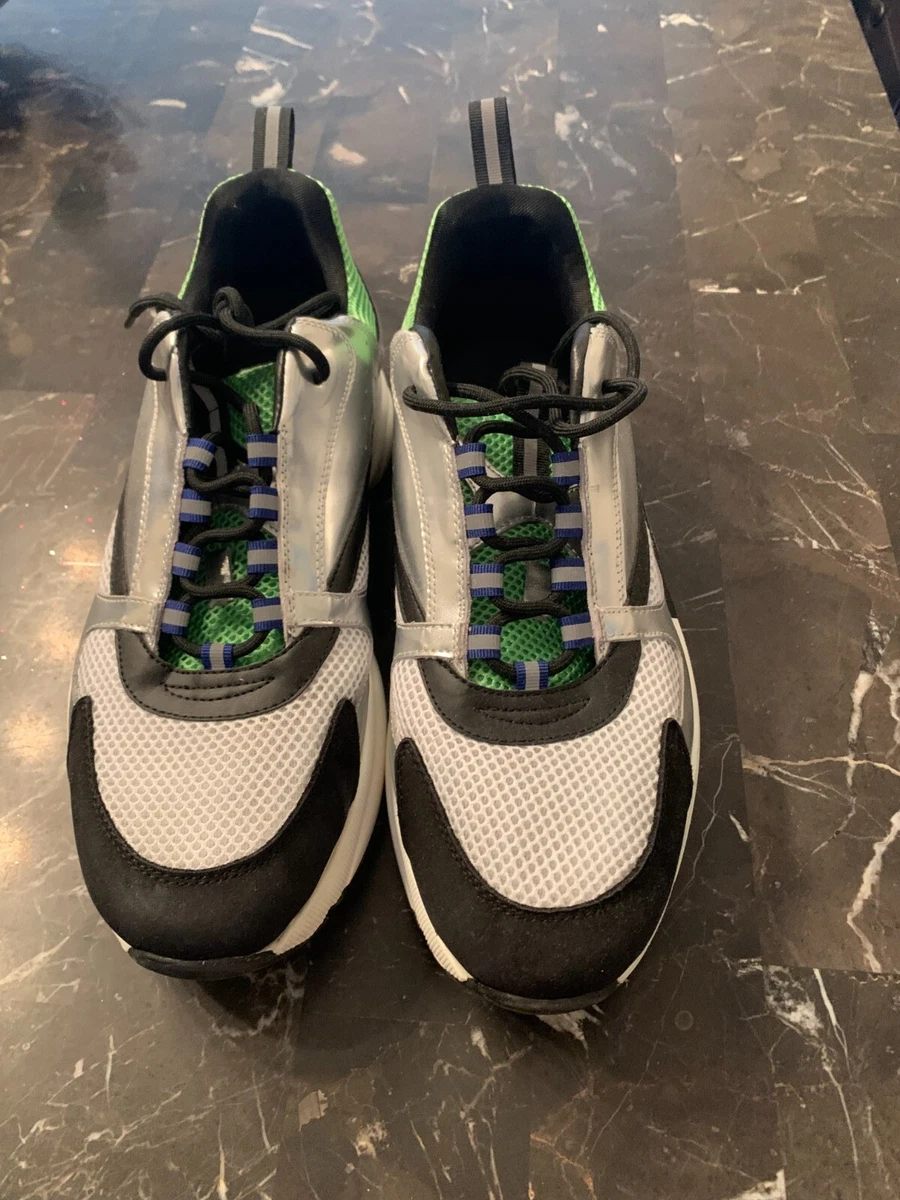 Dior B22 Silver Green Size 13 Lightly used Good condition Free