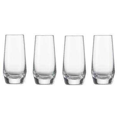 ZWIESEL GLAS Serie PURE Shotglas 4 Stück Inhalt 94 ml Schnapsglas