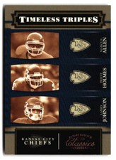 2006 Donruss Classics #TT-7 Marcus Allen / Priest Holmes / Larry Johnson /1000