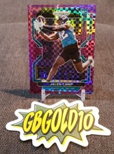 2021 Panini Prizm Prizms Purple Power #410 Jalen Camp /49 Jaguars