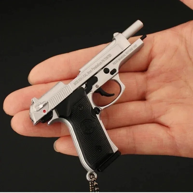 1:3 Beretta 92F Keychain Pistol….METAL CASE INCLUDED | eBay
