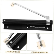 Automatic Door Closer Aluminum Alloy Self Closing Door Hinge Spring Loaded