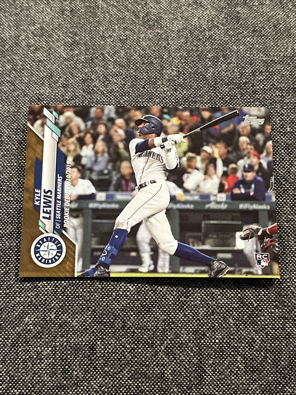 2020 Topps Update Rookie Debut Gold /2020 Kyle Lewis #U-21 Rookie RC