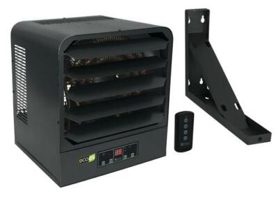 5000W 240V Heavy Duty Digital Forced Air Electric Garage Heater Ceiling  Warmer | eBay
