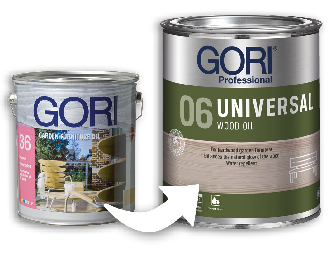 GORI 36/GORI 06 UNIVERSAL Olio per legno 0,750 ml