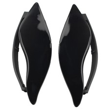 Paar Schwarz Seitlicher Windabweiser für Harley Touring Street Glide 2014-2021