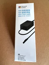 Original NEW 65W AC Charger for Microsoft Surface Pro 4/5/6/7/8/9 Book 1706 1800