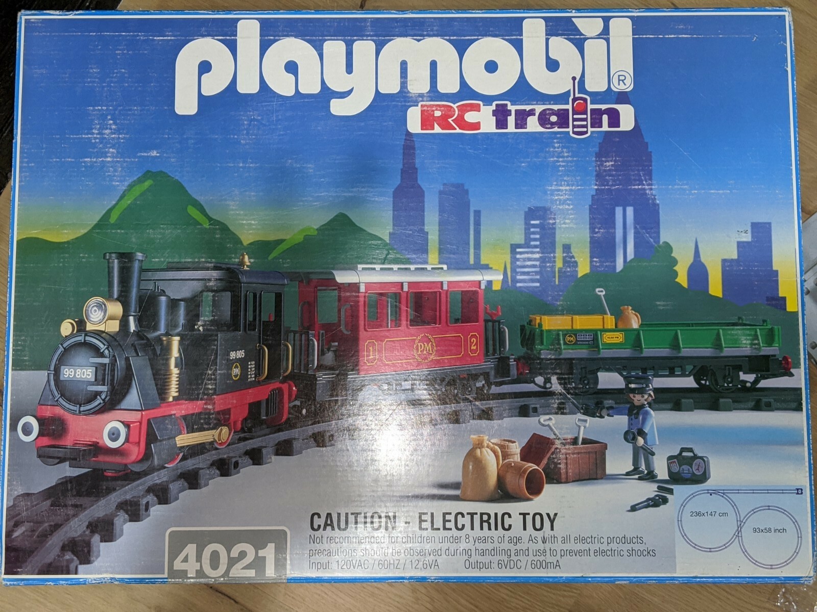 playmobil electric train