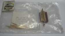 D-Sub 15 Pin Female Connector ITT w. Crimp Pins - NOS Qty 1