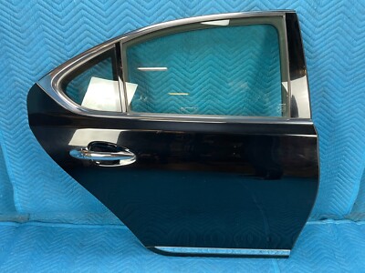 Lexus LS460 Rear Door Complete Passenger Side Black:212 2007-2017