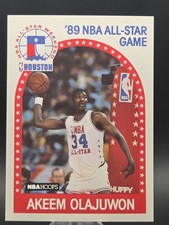 1989-90 NBA Hoops - All-Star Game Akeem Olajuwon #178