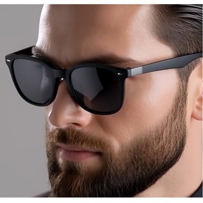 Classic Sunglasses Men Polarized Retro Street Wear Outdoor Comfortable Lentes