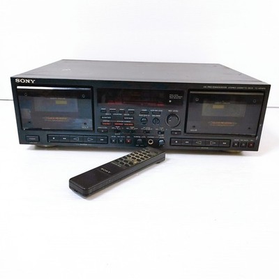 Sony TC-WR870 High end Stereo Quick Reverse Cassette Deck Black