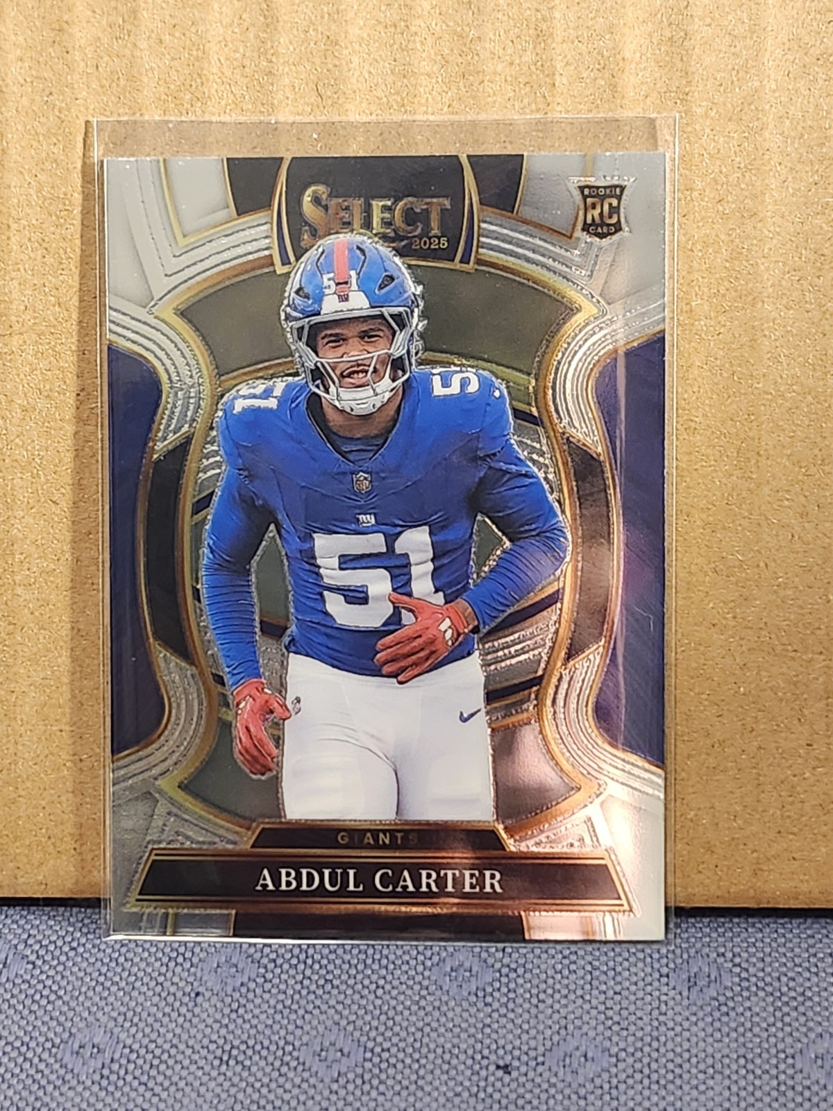 2025 Panini Select Concourse ABDUL CARTER (RC) #95 NEW YORK GIANTS