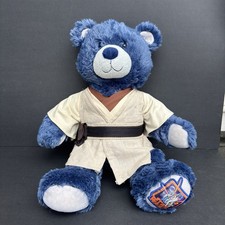 Build-A-Bear Limited Edition Blue Star Wars Bear Plush w/Jedi Knight Clothes