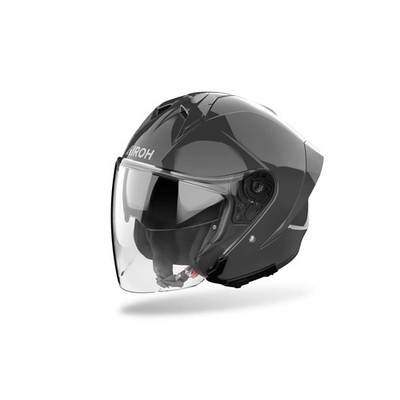 Jet Helmet AIROH H 21 Dark Grey Glossy