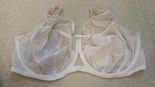 Curvy Kate Wired And Unpadded Balcony White Bra UK Size 38J
