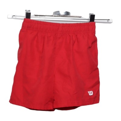 Wilson, Badeshorts, Größe: 128, Rot, Einfarbig, Jungen #YSK