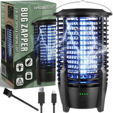 Mosquito Killer Lamp Electric Zapper Bug Fly Insect UV Light Trap USB C