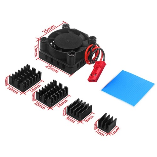 High Quality Heatsink Fan for Orange Pi 5 Plus Good Thermal Conductivity Pad - Afbeelding 8 van 8